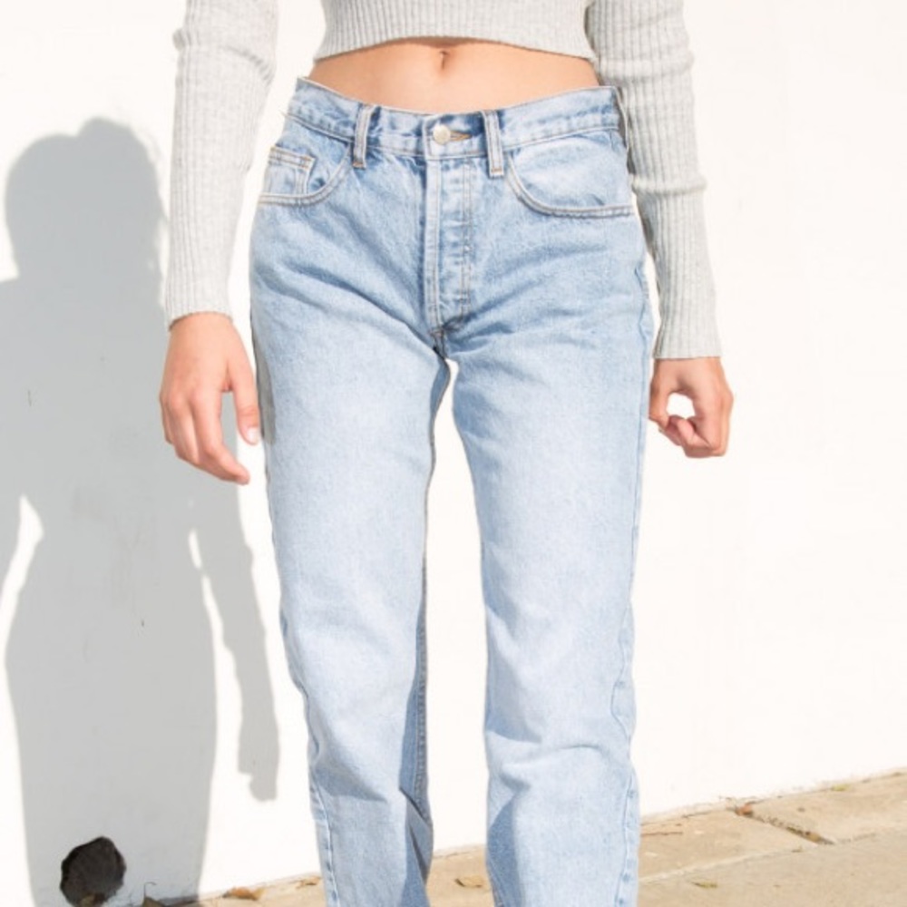 Brandy Melville Addison Medium Rise Jeans